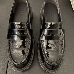 rag & bone Glossy Black Flats